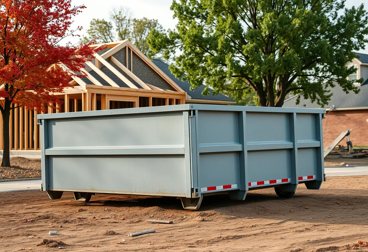 Construction Dumpster Rental in Ohio