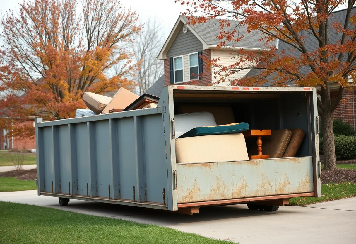 Household Junk & Cleanout Dumpsters in Ohio